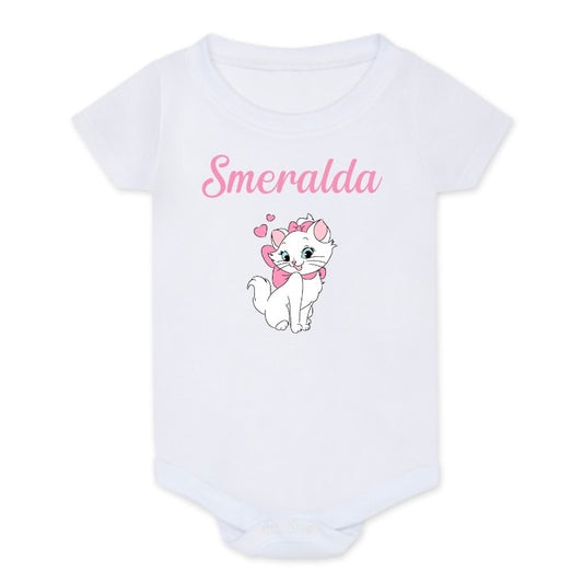 Body Personalizzato, Body Neonato con Personalizzazione, Body Mezza Manica com Stampa Disney