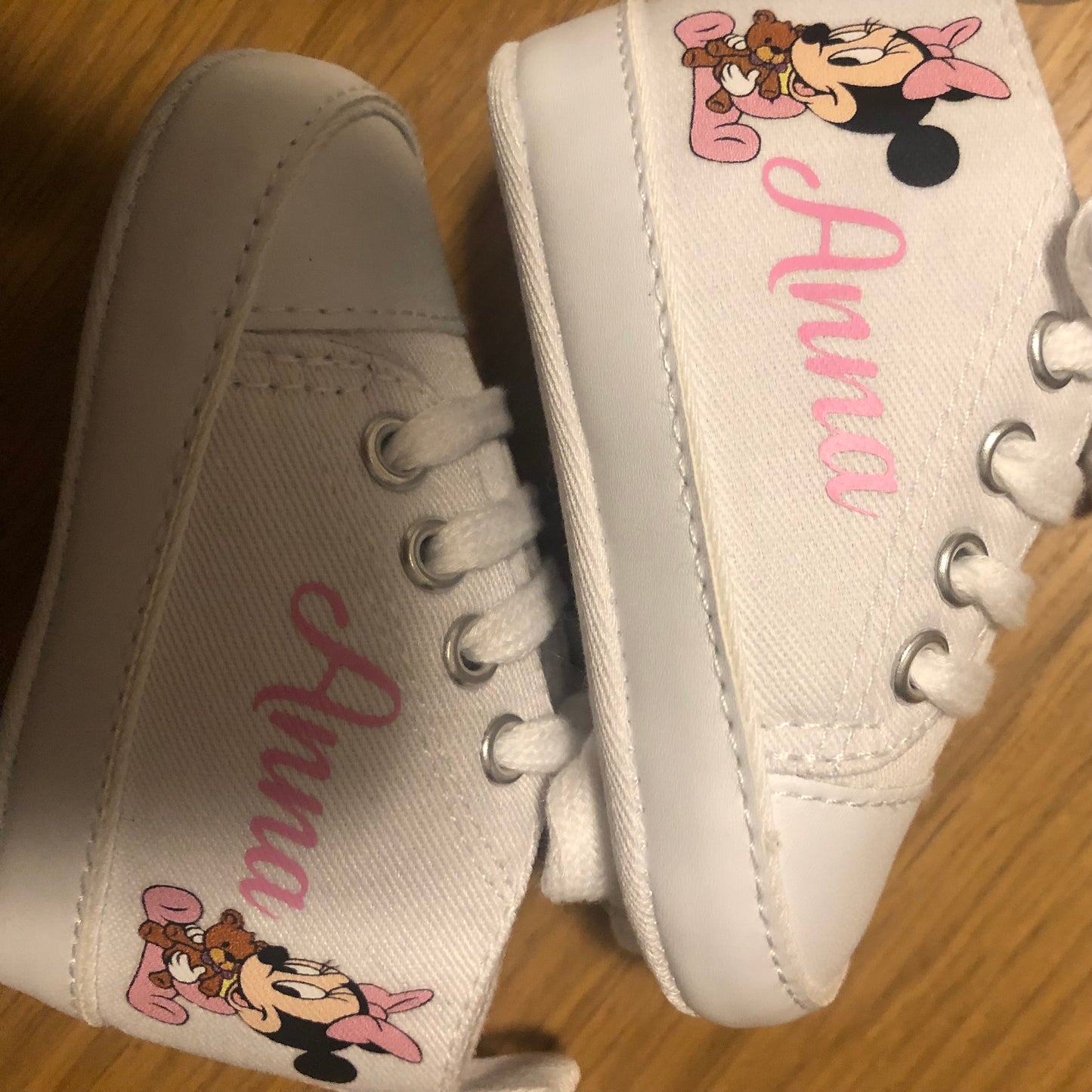 Scarpine in tela con personaggio Disney Tamburina n 15, 0/3 mesi