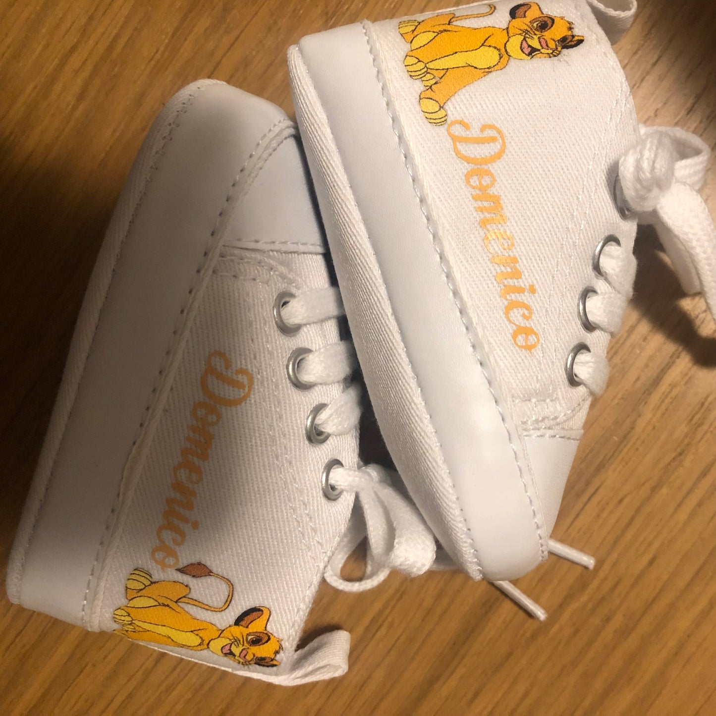 Scarpine in tela con personaggio Disney Tamburina n 15, 0/3 mesi
