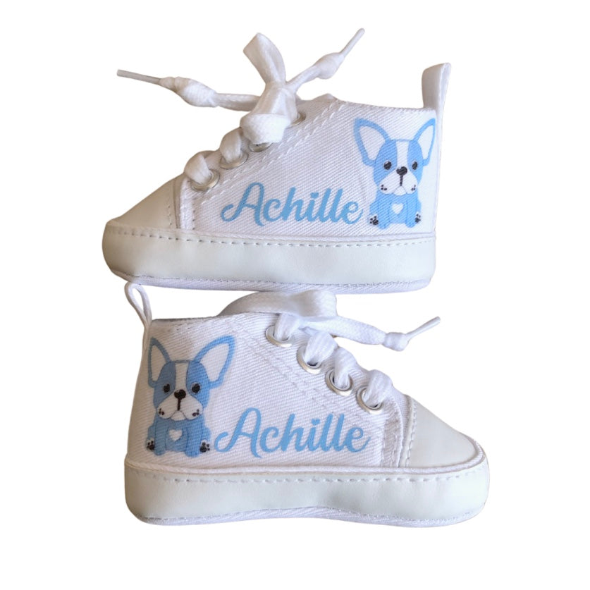 Scarpette Personalizzate, Scarpine con Nome, Scarpe da Culla con Stampa Disney