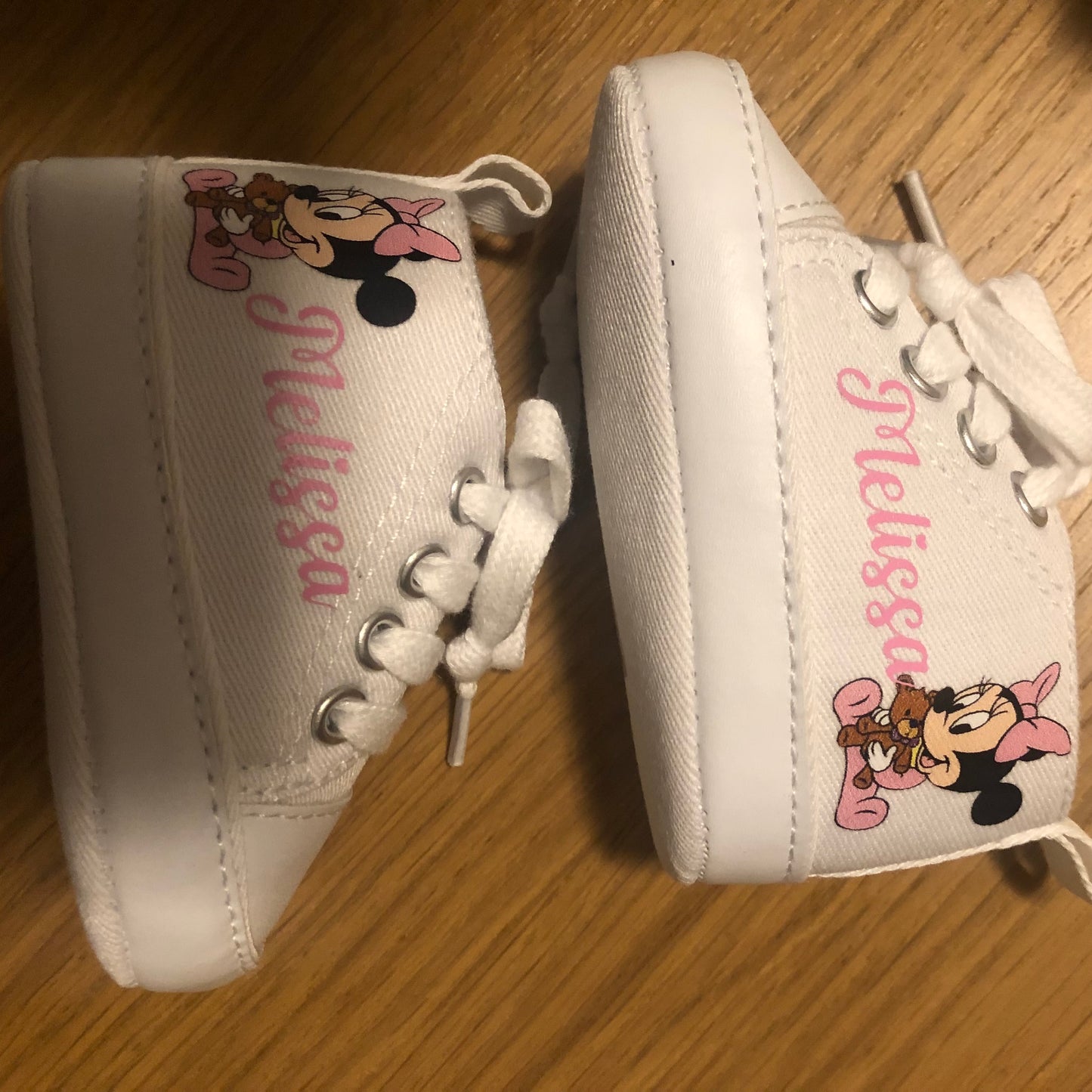 Scarpine in tela con personaggio Disney Tamburina n 15, 0/3 mesi
