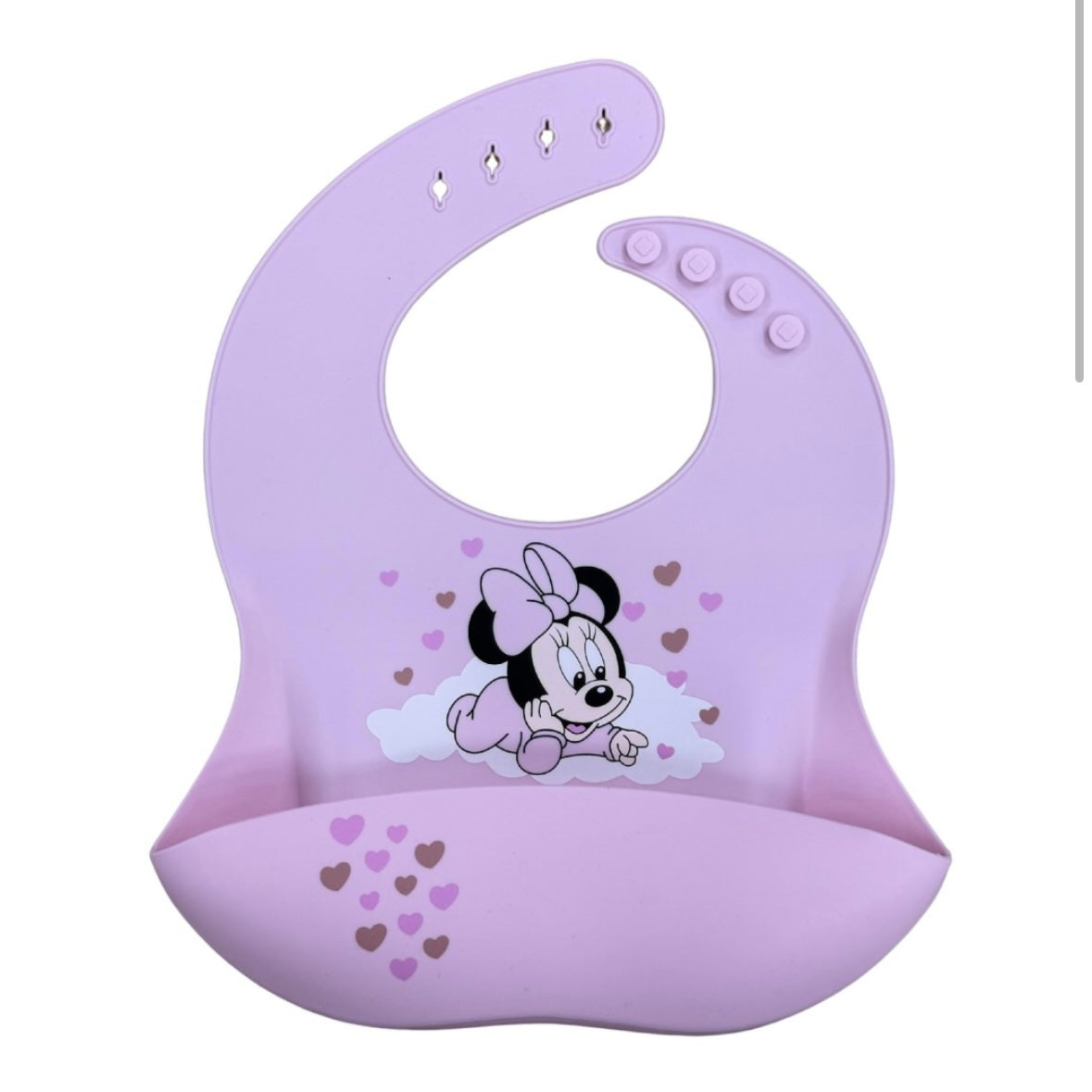 Bavaglino in Silicone, Impermeabile con Tasca, Bavaglia Colorata in Silicone, Bavaglini Pappa, Bavetta Svezzamento