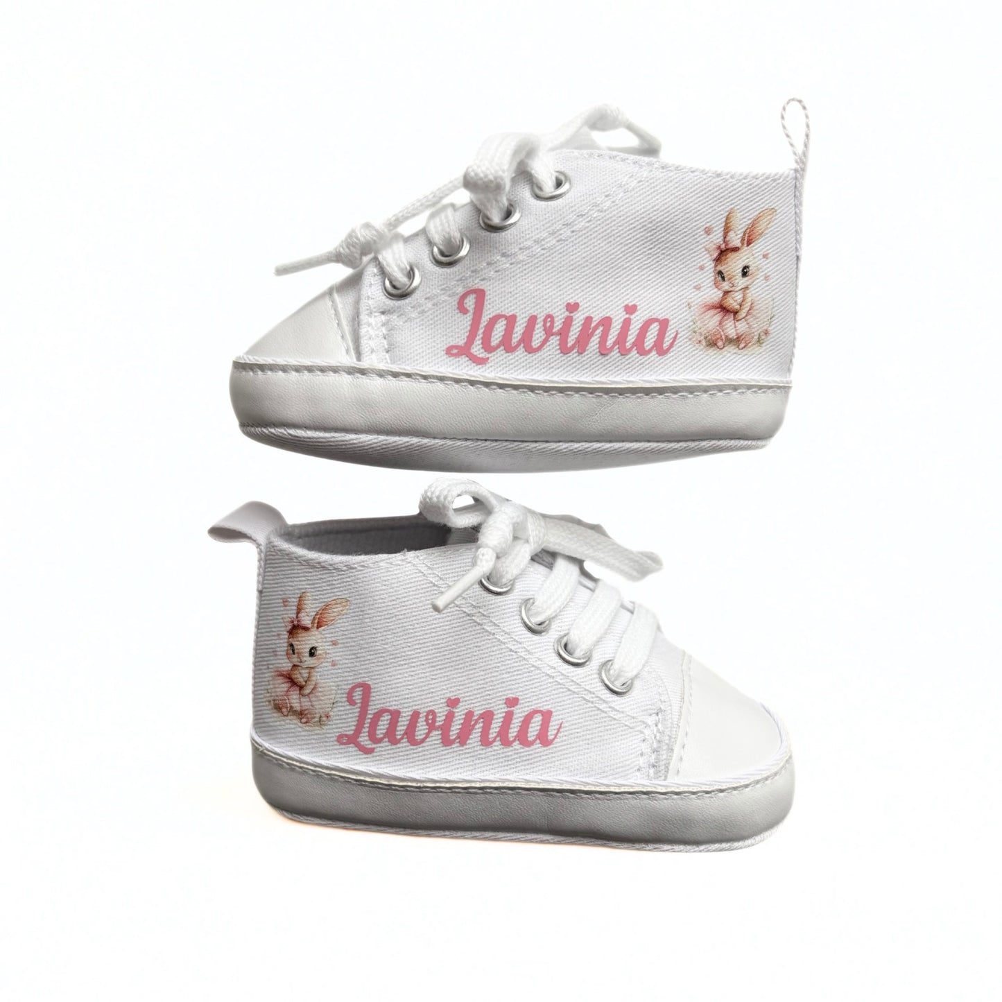 Scarpette Personalizzate, Scarpine con Nome, Scarpe da Culla con Personaggio