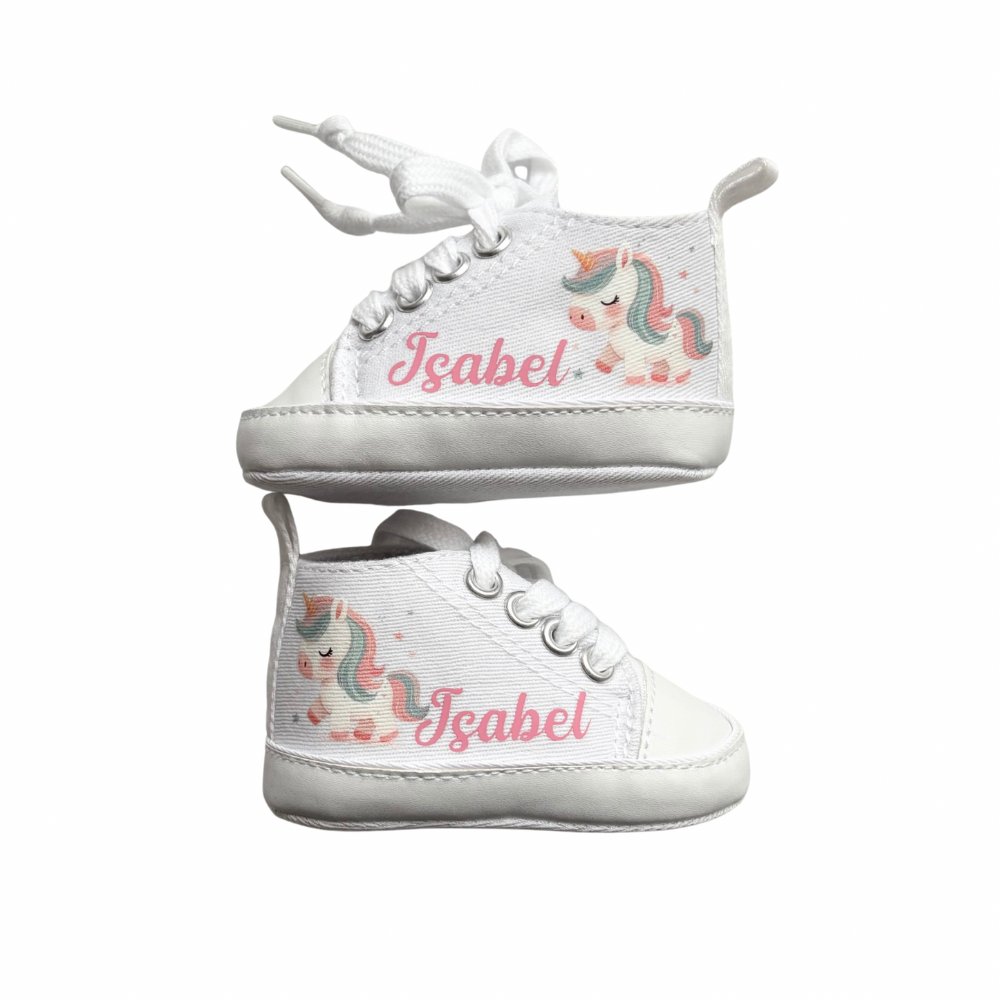 Scarpette Personalizzate, Scarpine con Nome, Scarpe da Culla con Personaggio